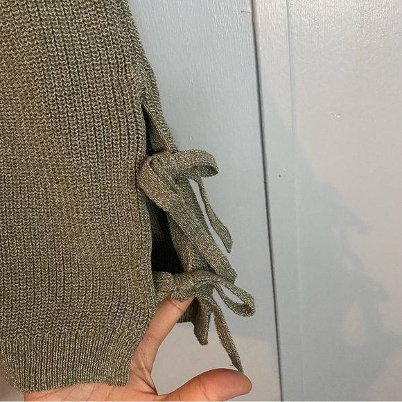 Madewell Olive Green Sleeveless Top Size XXS - Picture 3 of 5